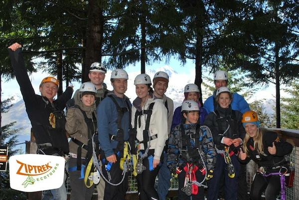 Ziptrek Ecotours Locals Day Kea 6-Line Tour 2012.